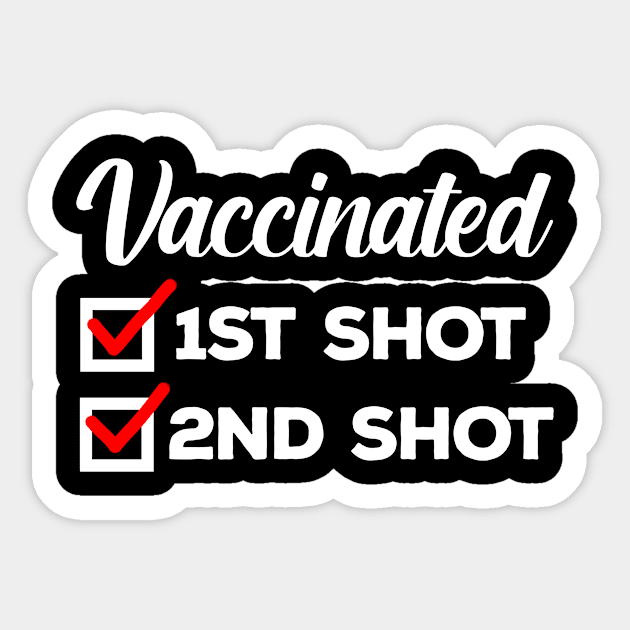 Vaccinated Sticker by livania